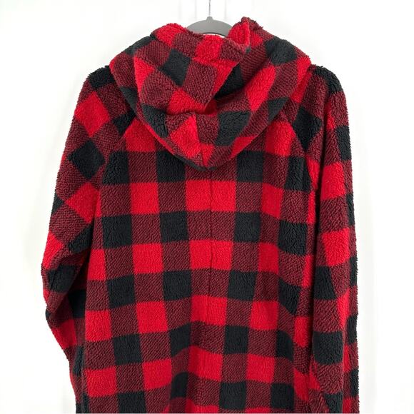 Chubbies The Lumberjack of All Trades Fleece one piece in red Size M - Picture 8 of 10